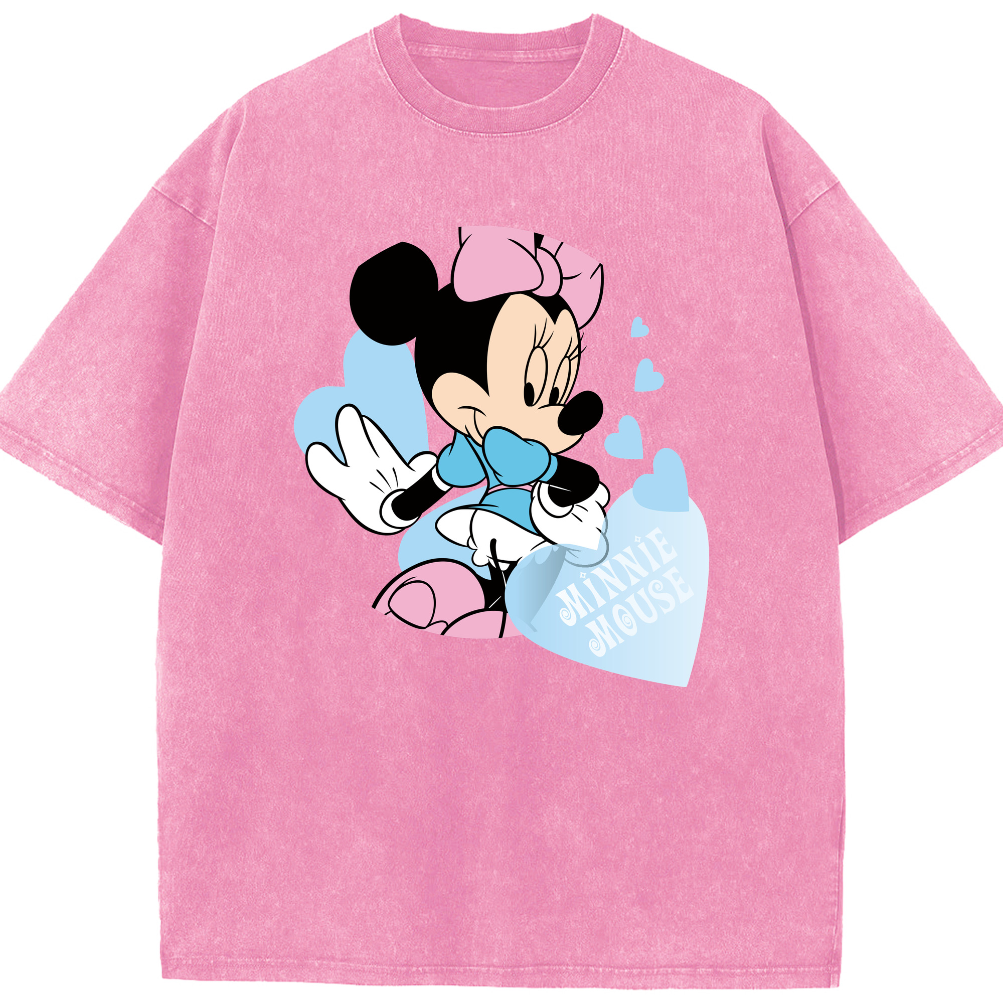 （画像用） ミッキーマウス Mickey Mouse 綿100% ヴィンテージ風 半袖Tシャツ（フロントプリント）